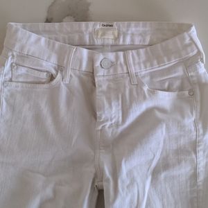 Mother white jeans size 26